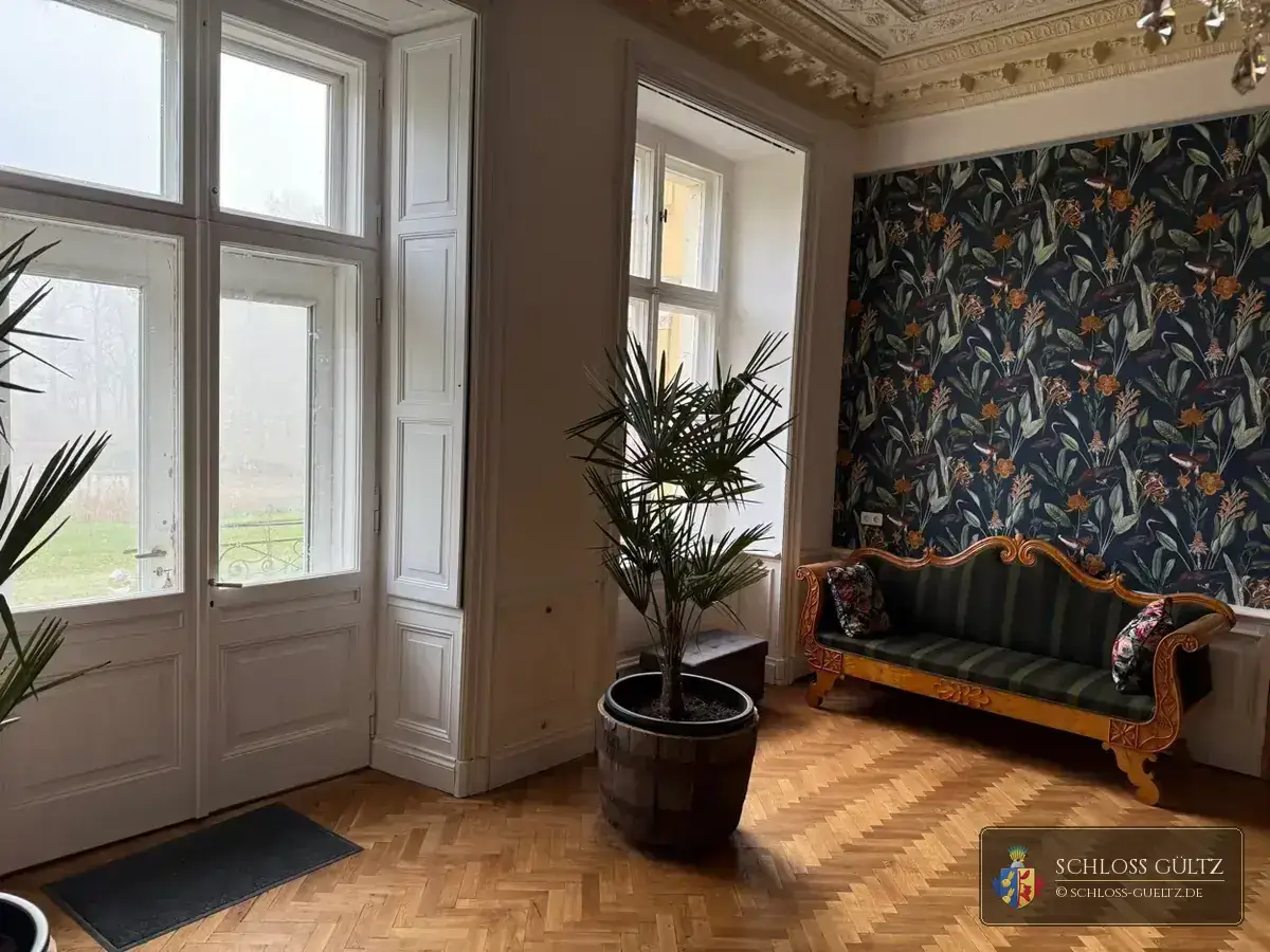 Salon botaniczny – sofa