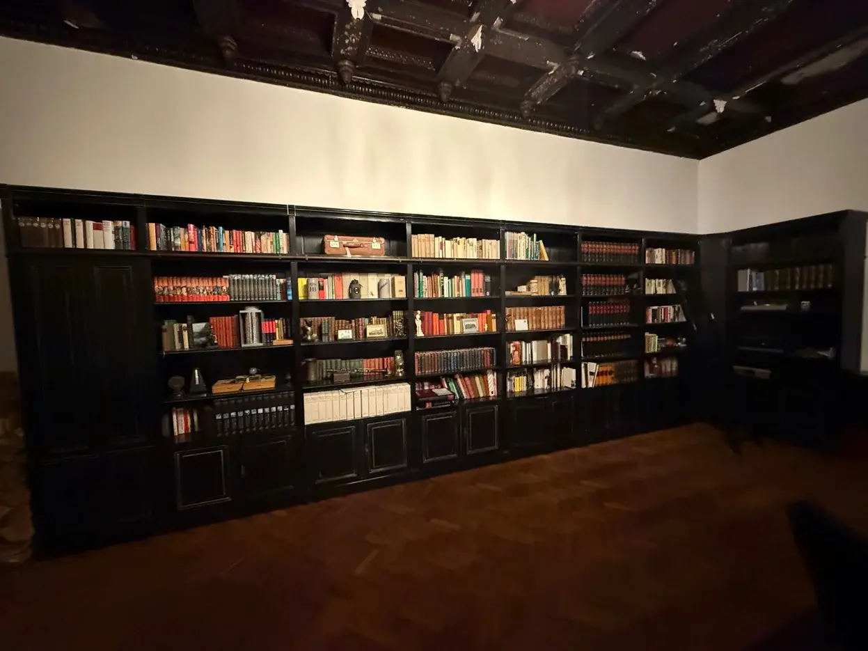 Bibliothek Bücherregal