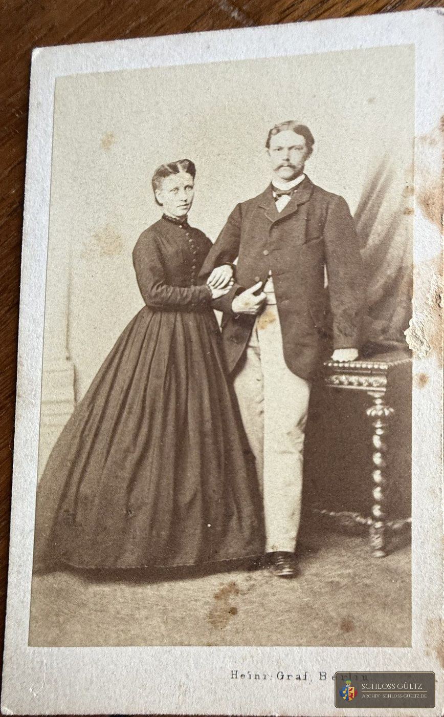 Helmuth und Anna von Maltzahn, Atelierfoto Heinr. Graf, Berlin
